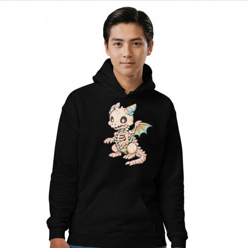 Bone Dragon Kids Hoodie