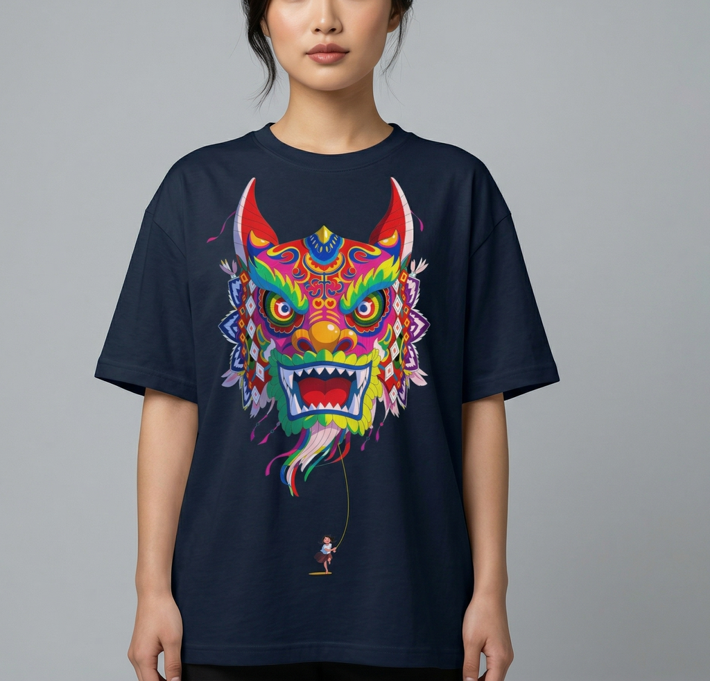 Dragon Kite Oversized T-shirt