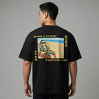 Buddha in My Heart, I don't give a f*** Oversized T-shirt